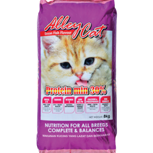 AlleyCat Ocean Fish Flavour - 8kg + 1kg